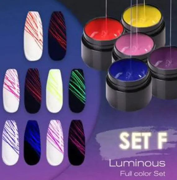 Nail Art lumineux Spider Nail Gel UV Nail Polish