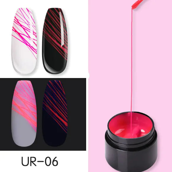 Nail Art lumineux Spider Nail Gel UV Nail Polish