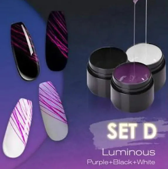 Nail Art lumineux Spider Nail Gel UV Nail Polish